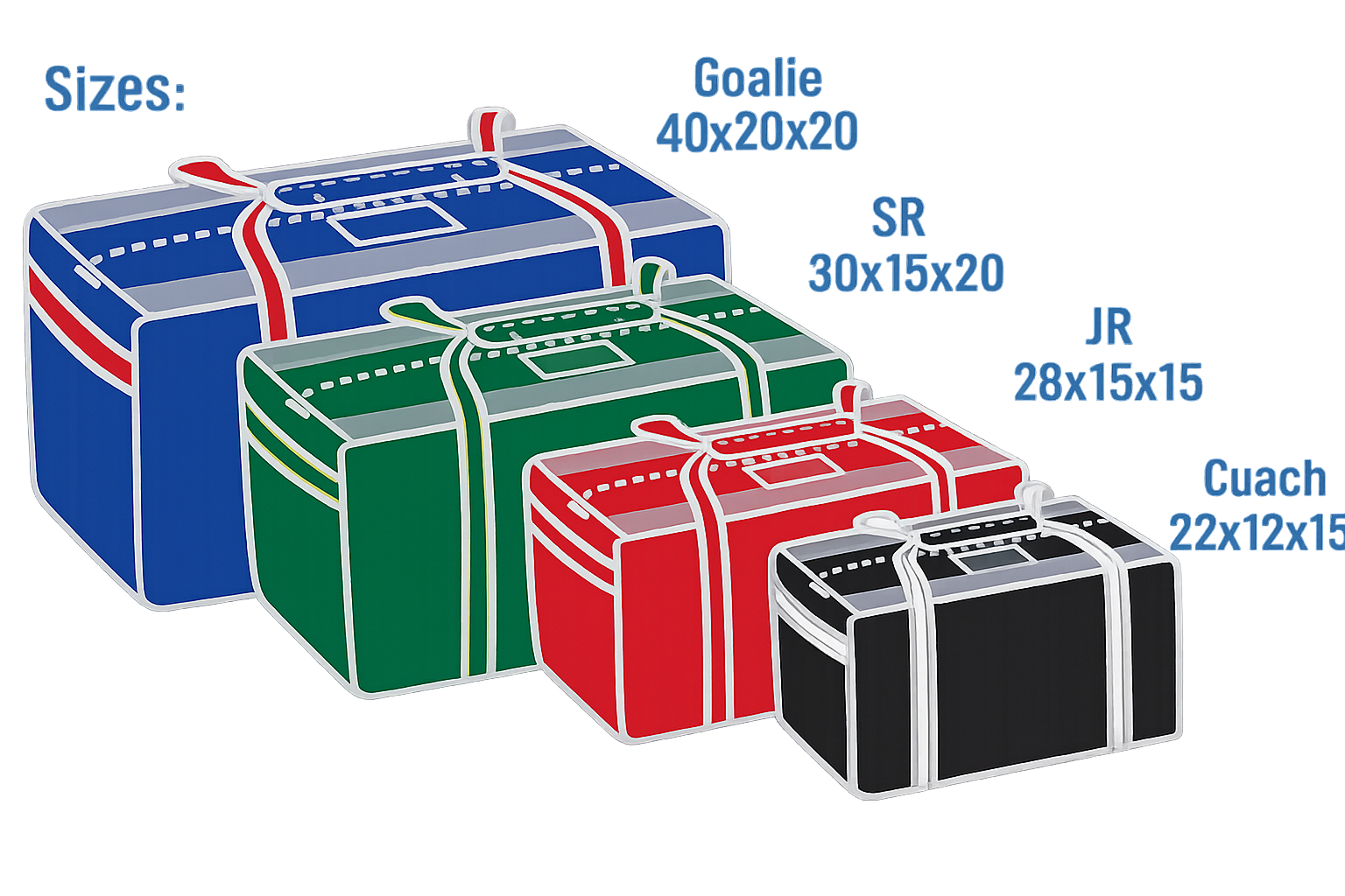 Size chart diagram
