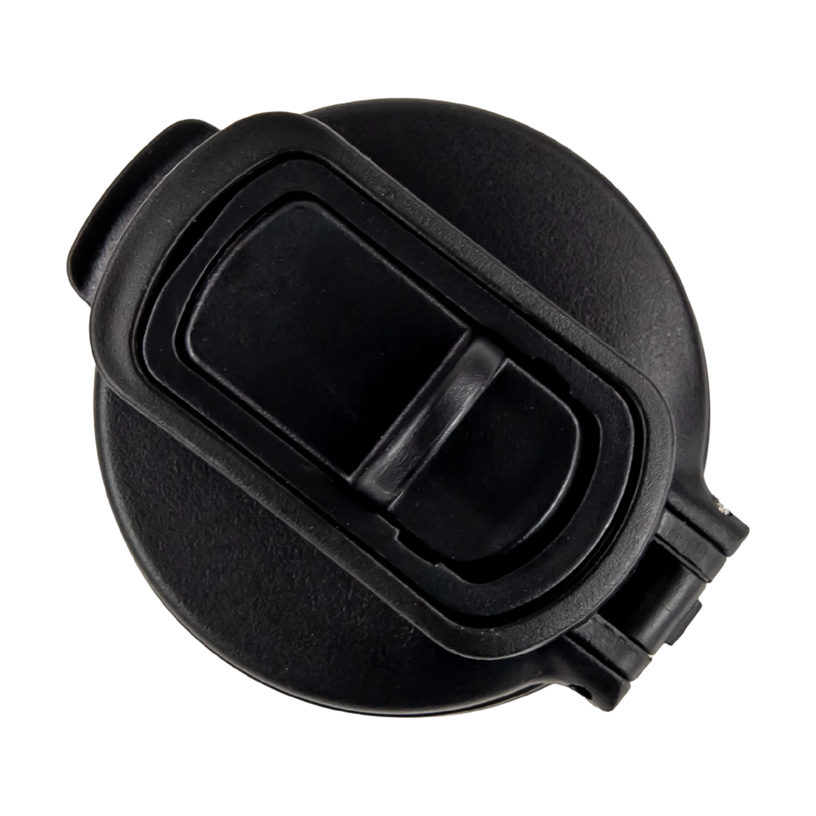 Hydro Handle Tumbler — White — Loop Lid (top)